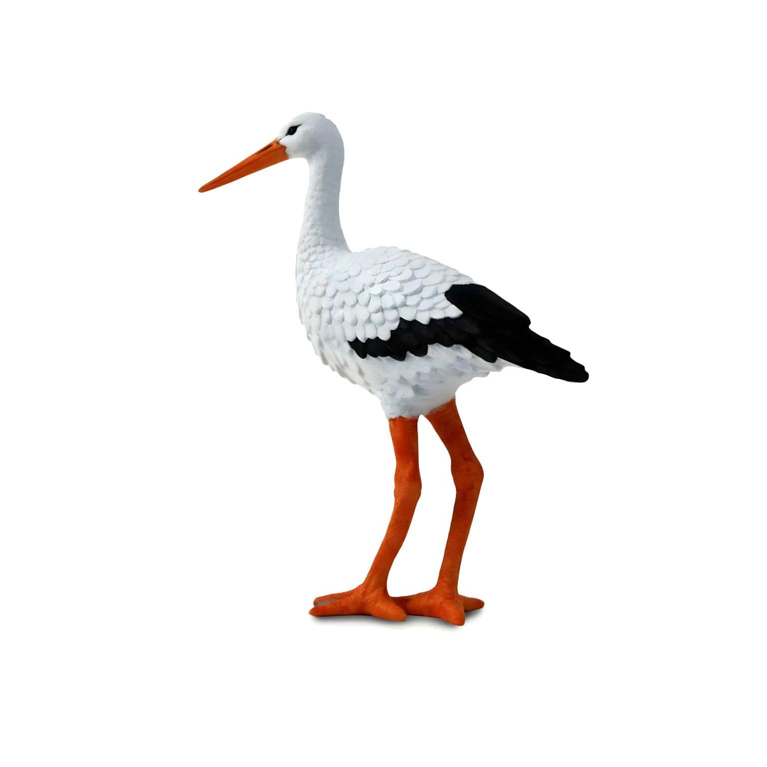 Figura de borracha Cegonha-branca ( Imagem 3 de 4 ) - Preview
