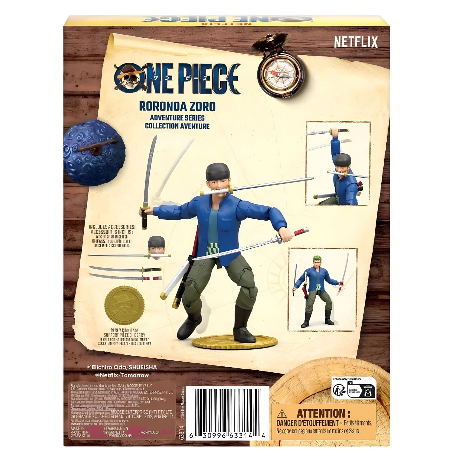 Figura One Piece Zoro ( Imagem 4 de 4 ) - Preview