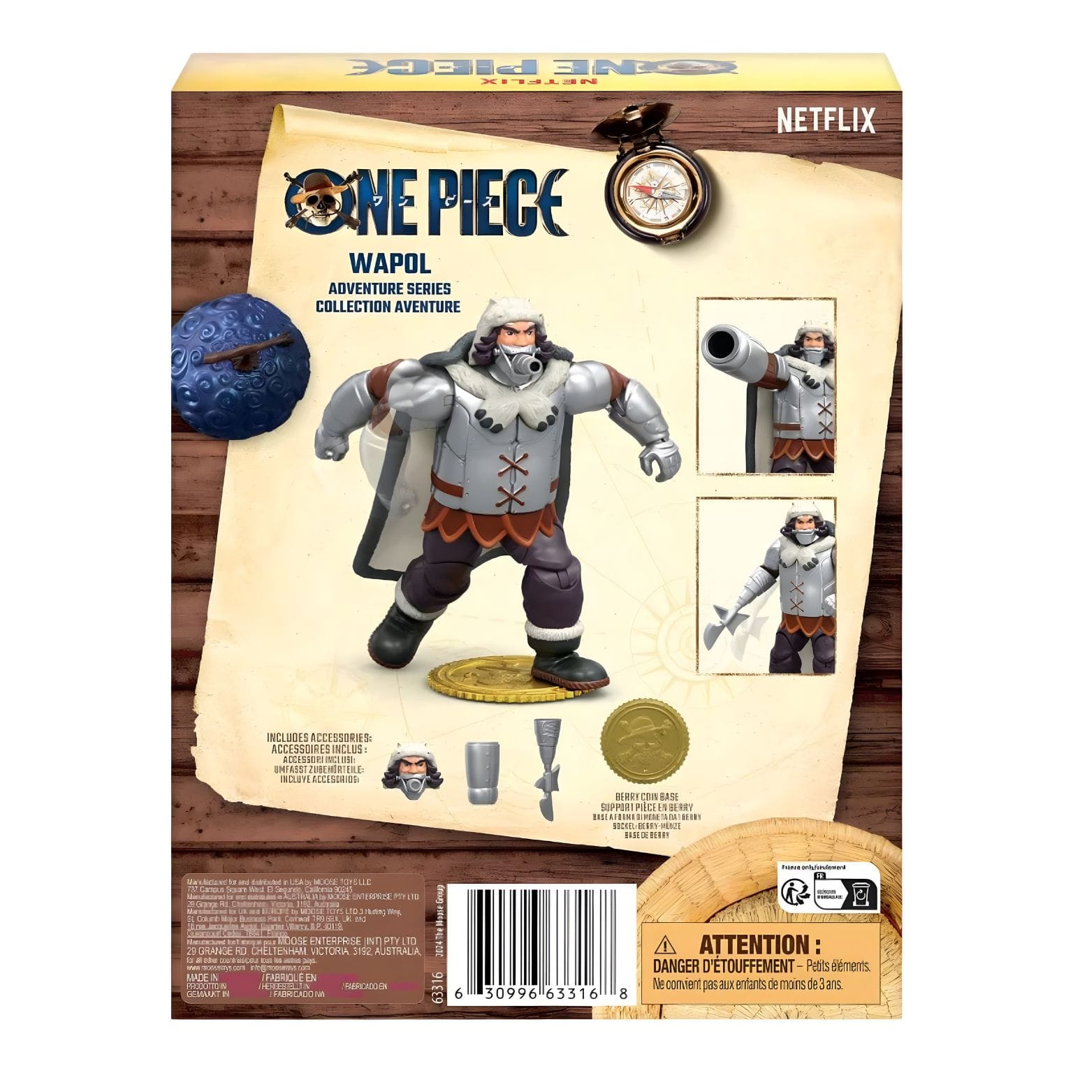 Figura One Piece Wapol ( Imagem 4 de 4 ) - Preview
