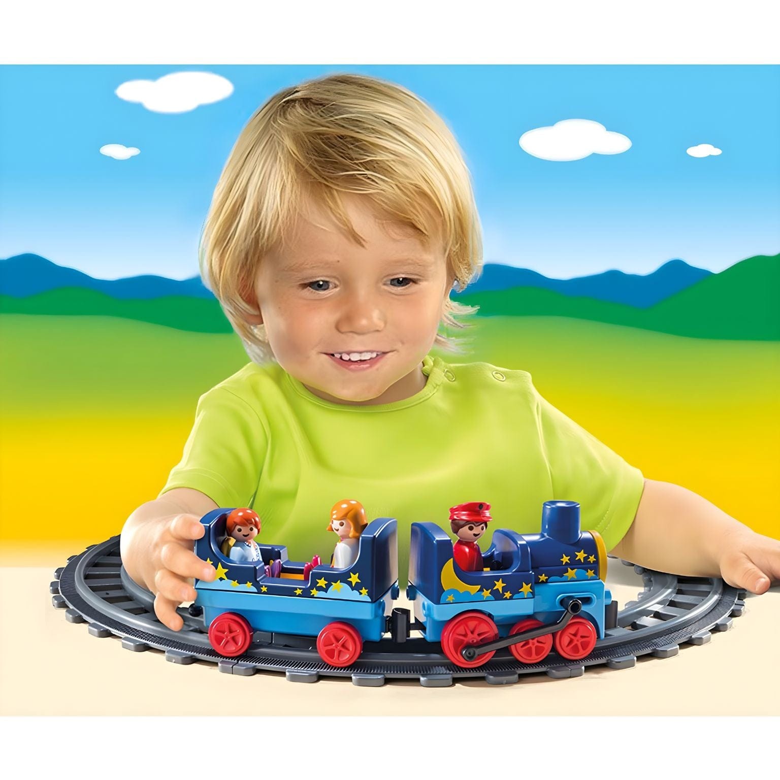 Playmobil 1.2.3 Comboio com linha férrea ( Imagem 2 de 4 ) - Preview