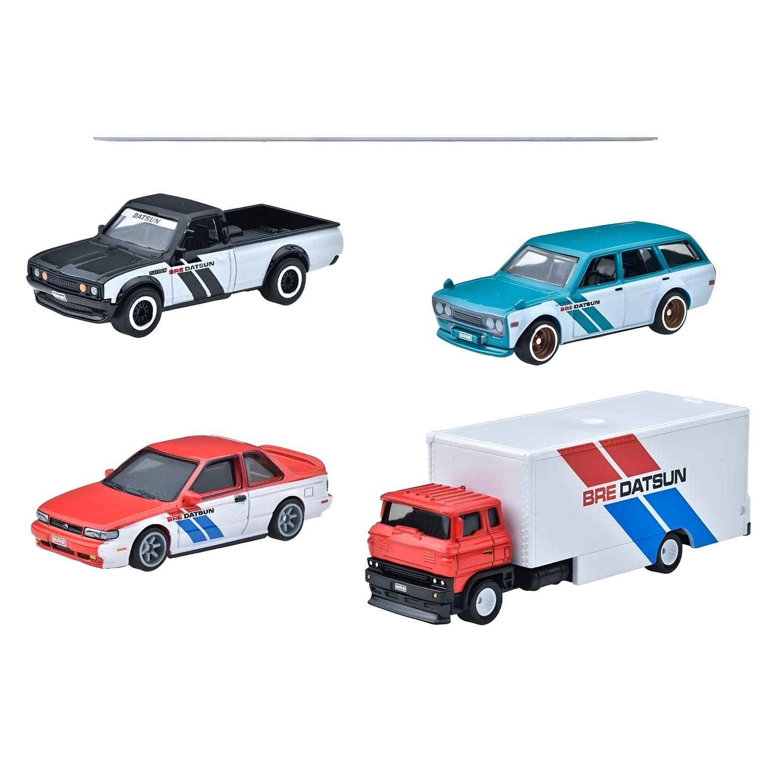 Hot Wheels Premium Set BRE Datsun 4-Pack 1:64 ( Imagem 2 de 4 ) - Preview