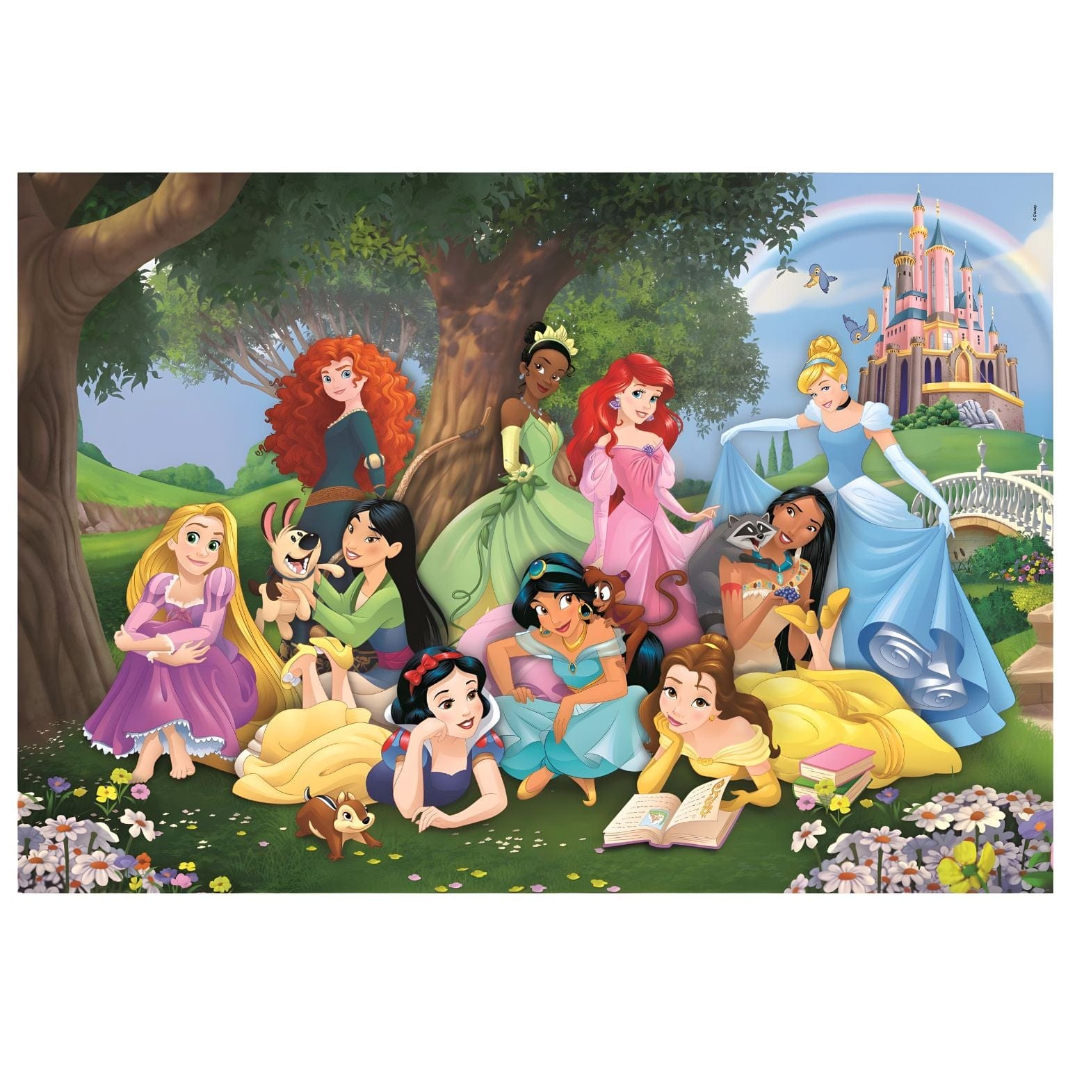 Puzzle Princesas 104 peças ( Imagem 2 de 4 ) - Preview