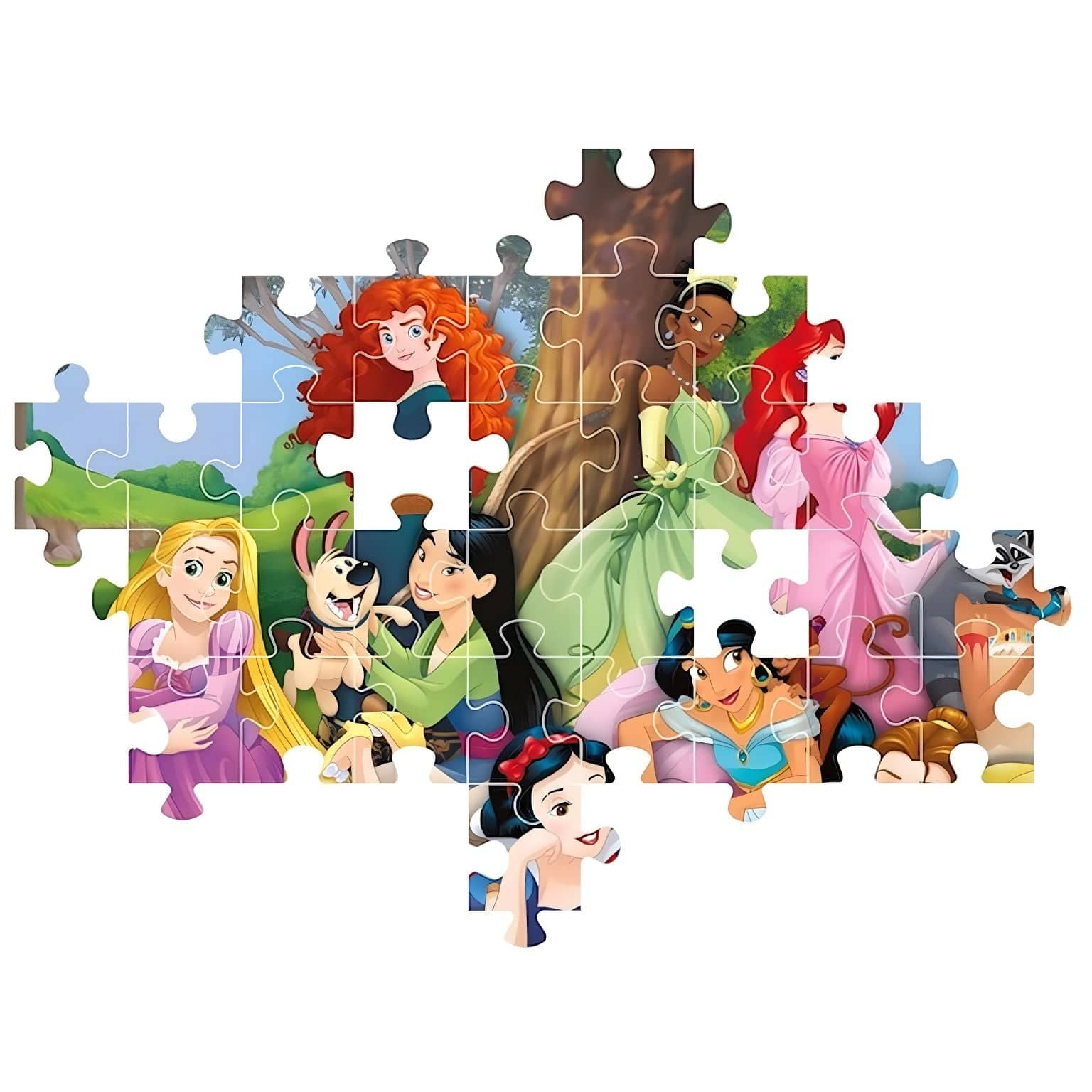 Puzzle Princesas 104 peças ( Imagem 3 de 4 ) - Preview