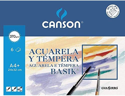 CANSON - PACK 6 FLS PAPEL AGUARELA A4 ( Imagem 4 de 8 ) - Preview