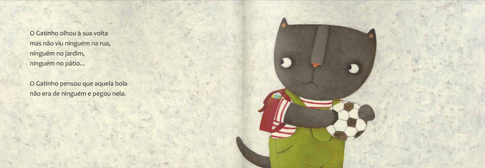 Gatinho e a Bola ( Imagem 2 de 3 ) - Preview
