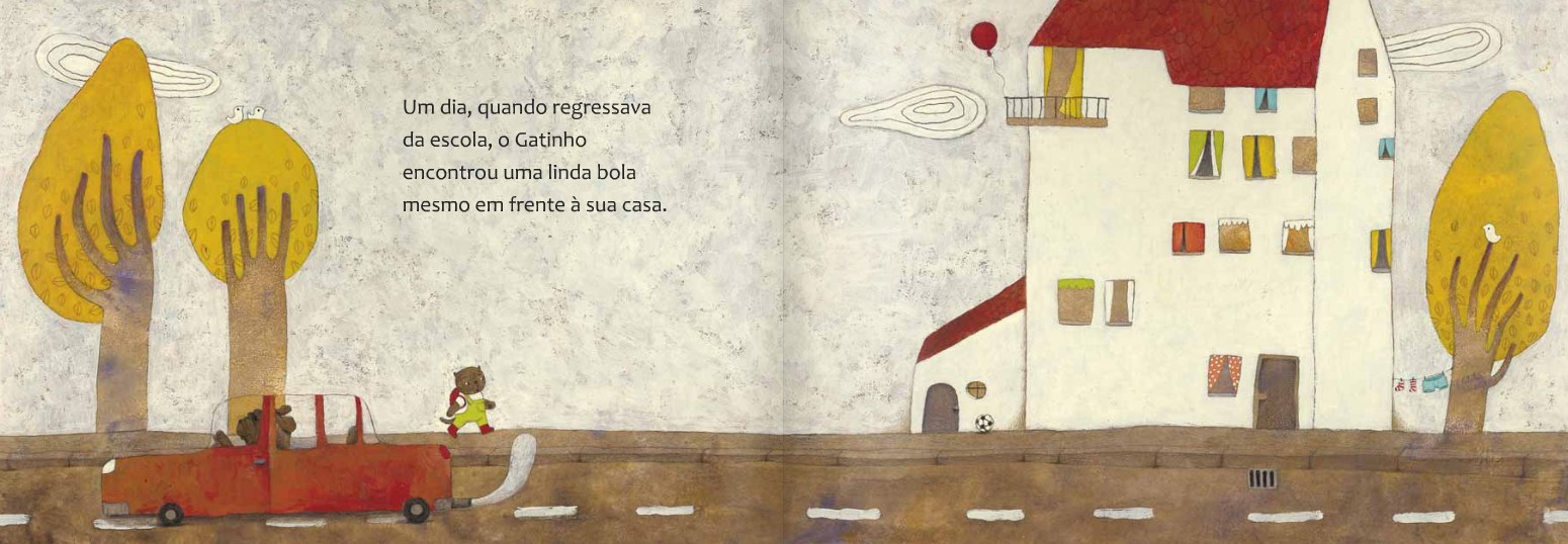 Gatinho e a Bola ( Imagem 3 de 3 ) - Preview