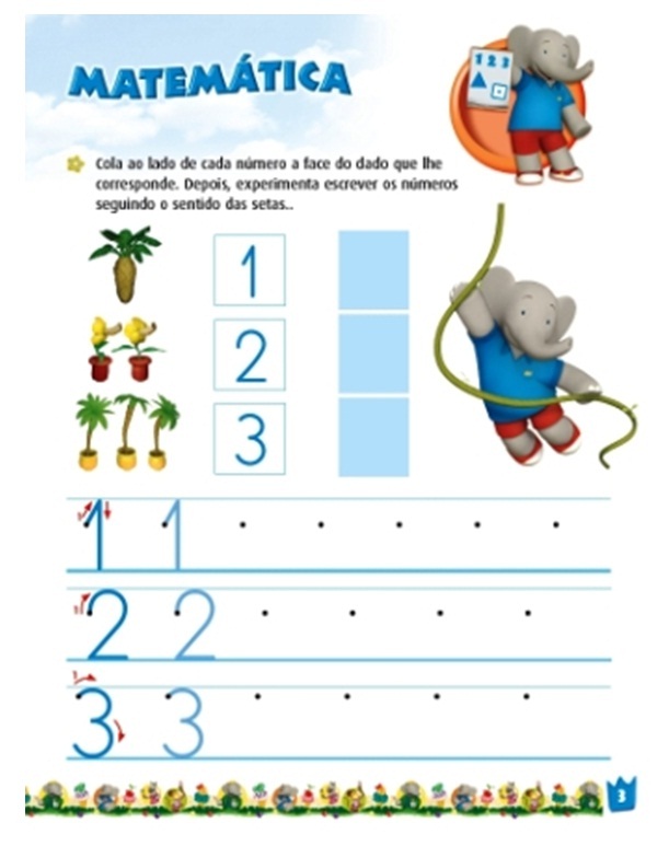 Babar e Badou - Pinta e Aprende 4/5 Anos ( Imagem 2 de 2 ) - Preview
