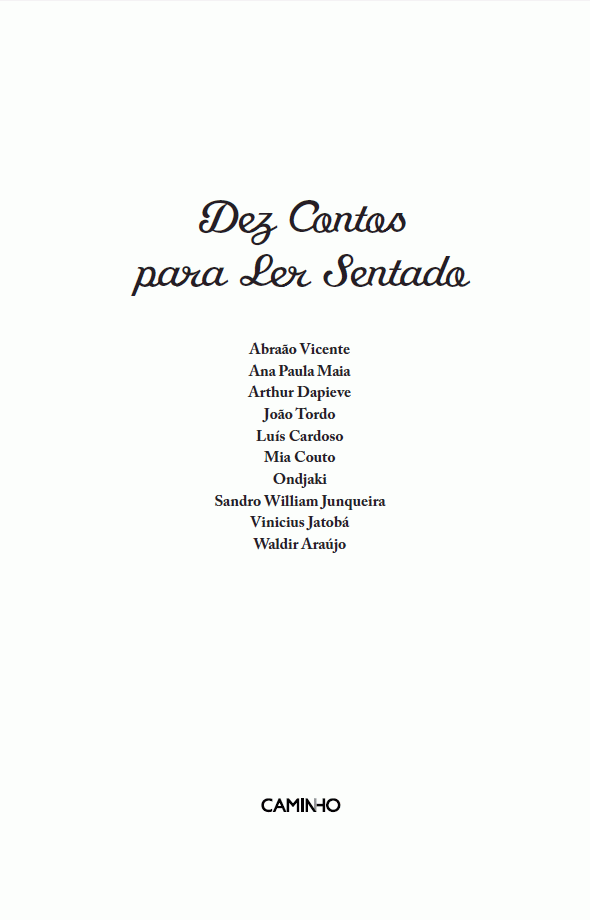 Dez Contos Para Ler Sentado ( Imagem 2 de 2 ) - Preview