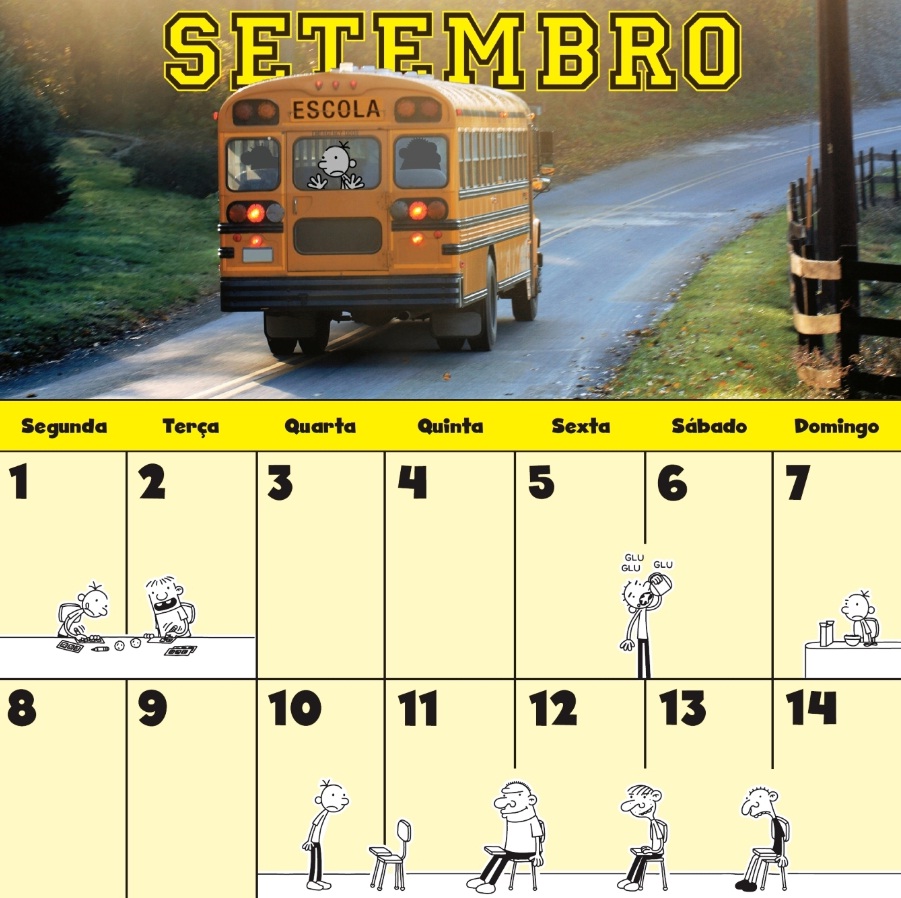 O Diário de um Banana: Calendário 2014 ( Imagem 3 de 4 ) - Preview