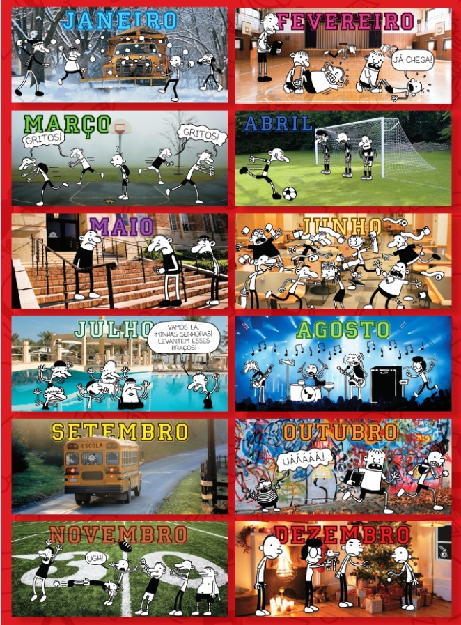 O Diário de um Banana: Calendário 2014 ( Imagem 4 de 4 ) - Preview